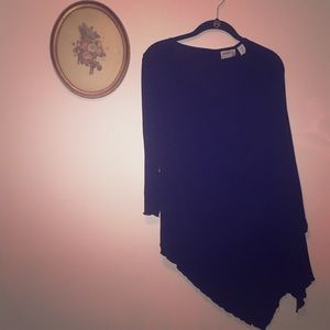 Chico’s Travelers Black Long Sleeve Top